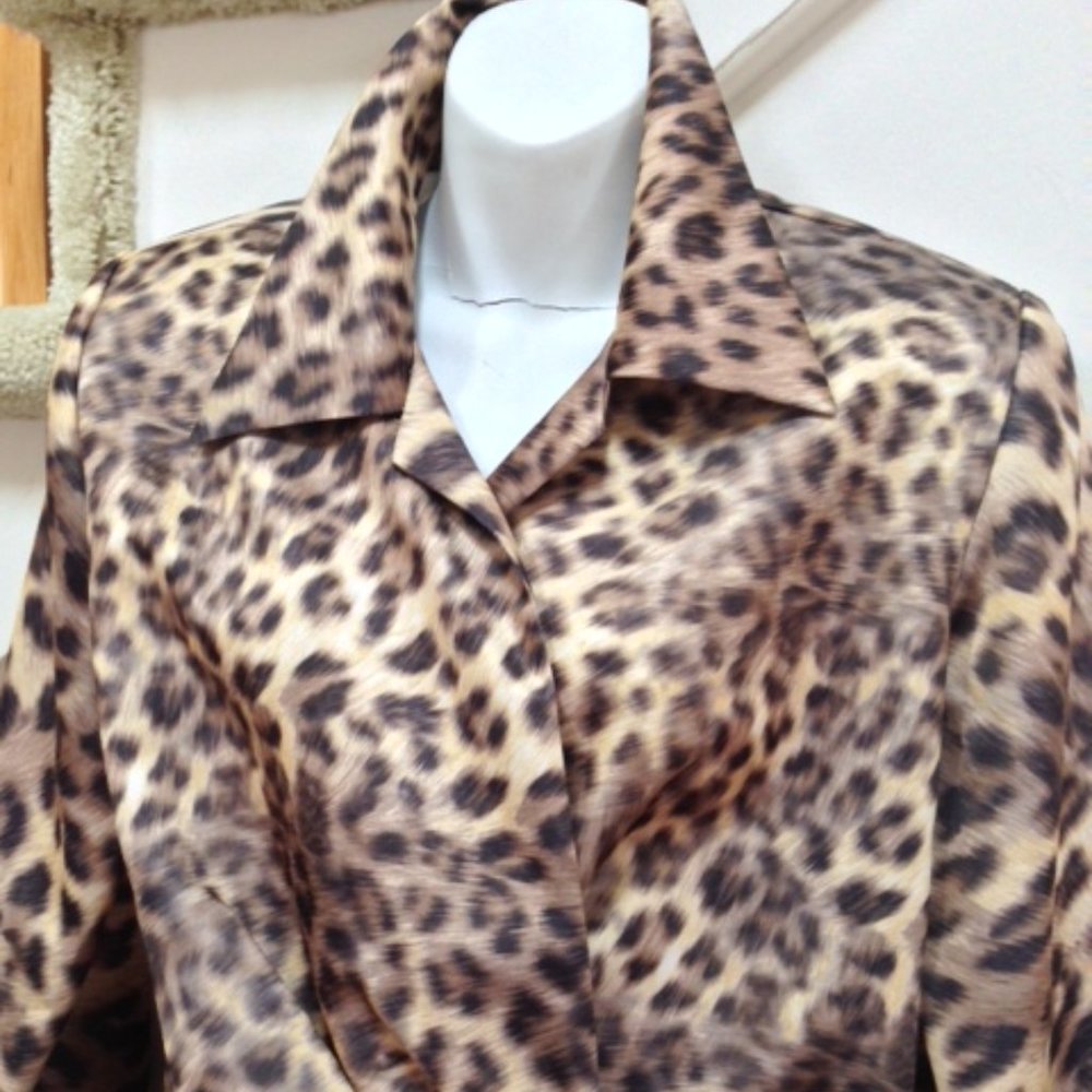PATRA Jacket Size 10, Animal Print - Picture 7 of 8